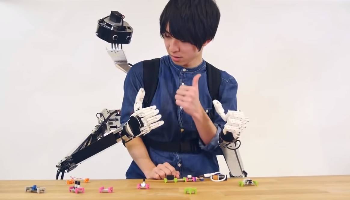 Kad ti zatreba ruka: Robotski ruksak dodat će vam cijeli par