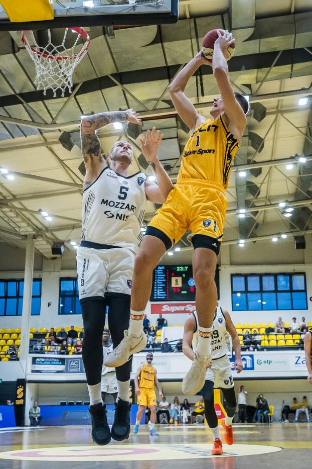 Split: Košarkaška utakmica između KK Split I KK Partizan