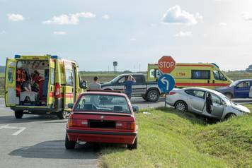 Osijek: Prometna nesreÄa na obilaznici, oÄevid u tijeku