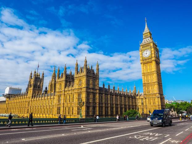 Houses of Parliament in London (HDR)