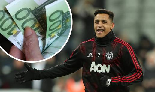 Lova do krova: Alexis Sanchez zarađuje 300 eura po sekundi!