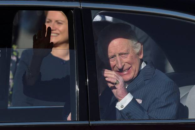 Britain's King Charles visits Italy