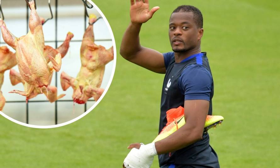 Evra: Četiri sam mjeseca igrao s komadom piletine u kopački!