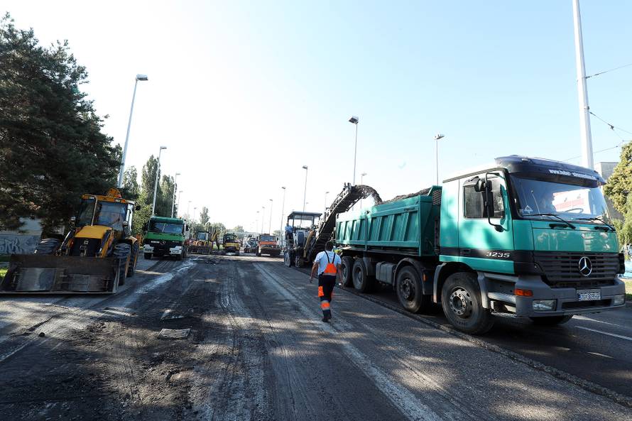 Prometni kaos u srcu Zagreba: Počeli su radovi na Držićevoj...