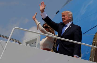 Trump s najnižom potporom otišao na prvi put van zemlje