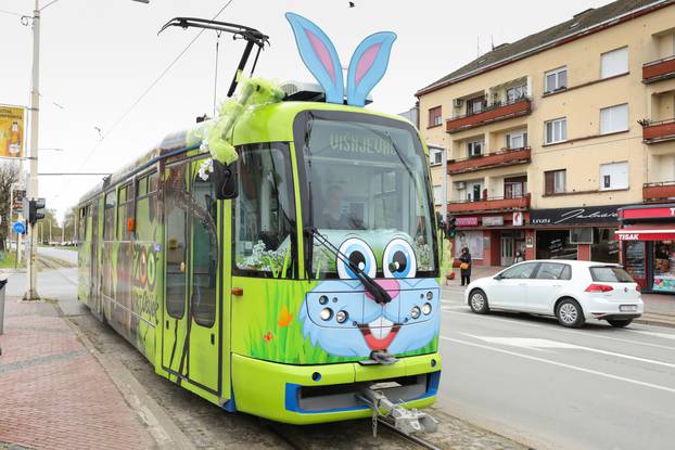 Osijek: Uskršnji tramvaj i ove godine vozi na redovnoj liniji