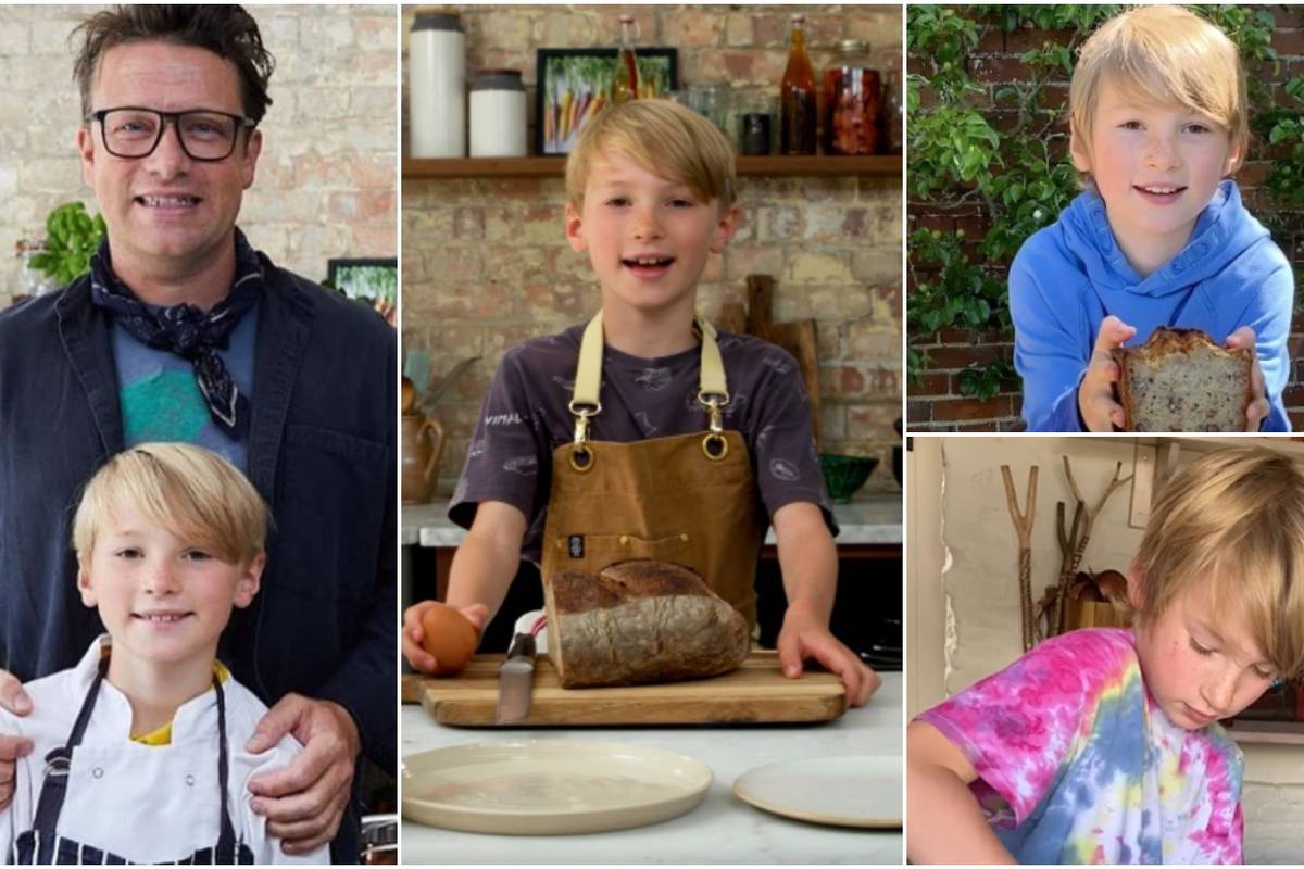 Pazi tata Jamie Oliver! Sin Buddy (9) fantastično kuha i kao stvoren je za kameru