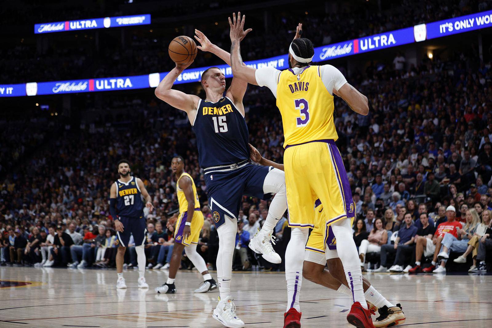 NBA: Playoffs-Los Angeles Lakers at Denver Nuggets