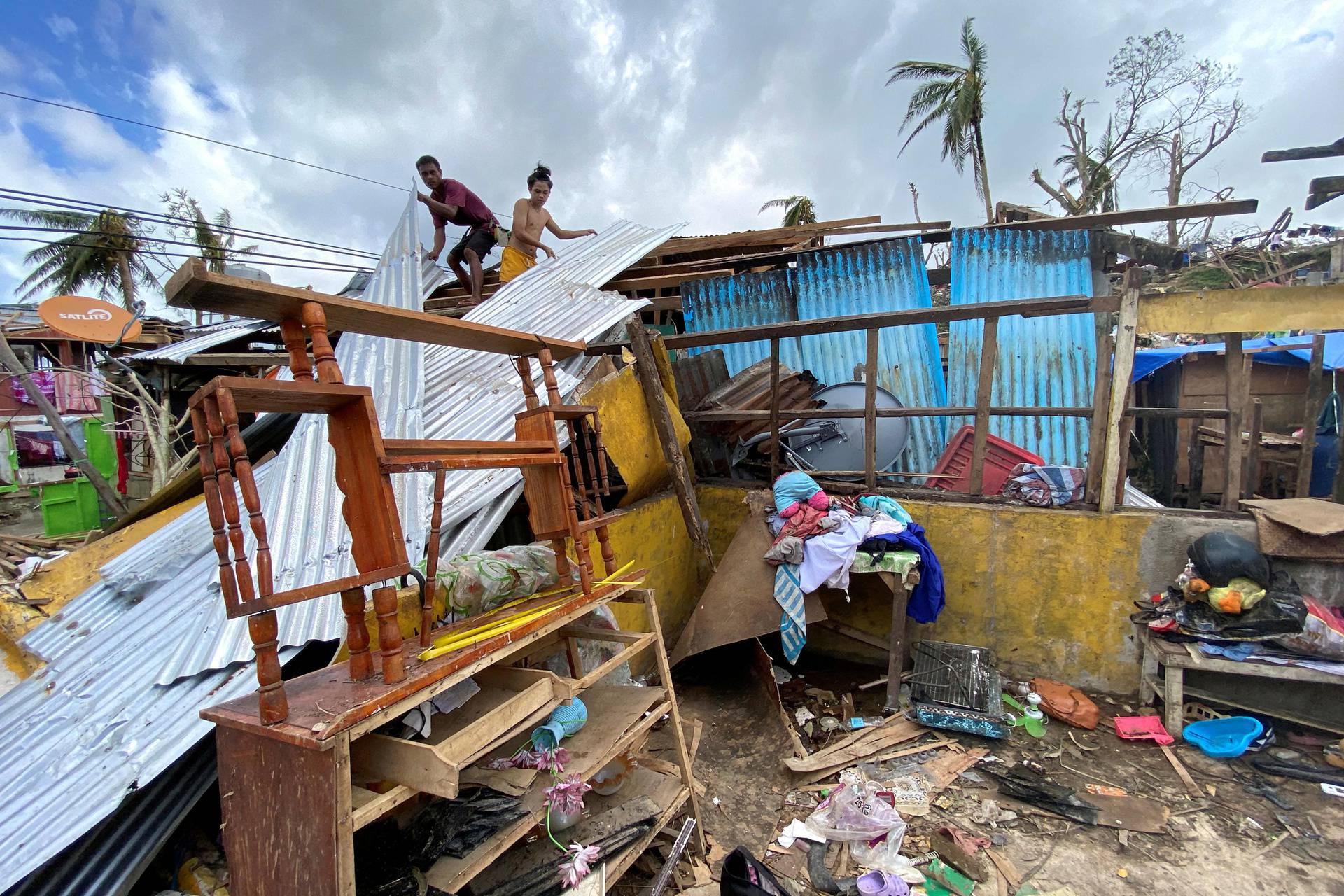 FILE PHOTO: Typhoon Rai aftermath in Surigao city
