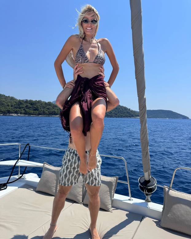 FOTO Zubčić i kineziologinja upijaju karipsko sunce: 'Mogu te ispucati, a i katapultirati...'