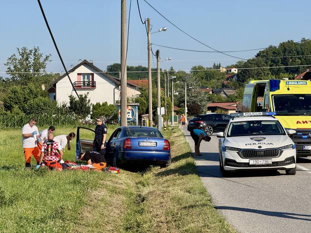 Dragonožec: U izlijetanju sa ceste jedna osoba ozlijeđena, dignut helikopoter