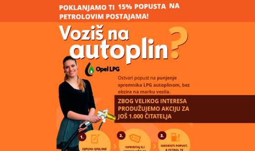 Nova šansa za veliki popust na auto plin – uštedite 15%!