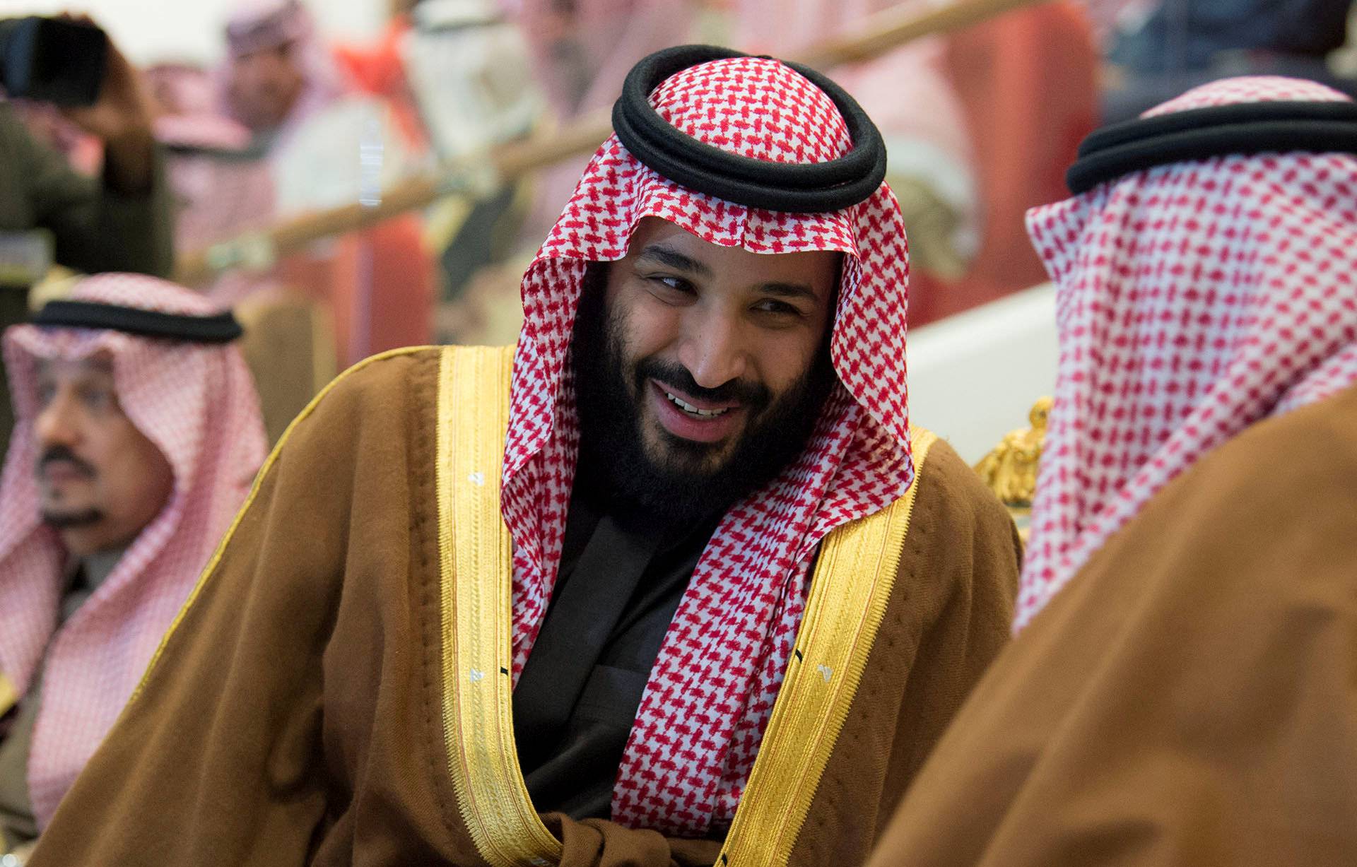 FILE PHOTO: Saudi Arabia's Crown Prince Mohammed Bin Salman attends the Annual Horse Race ceremony, in Riyadh