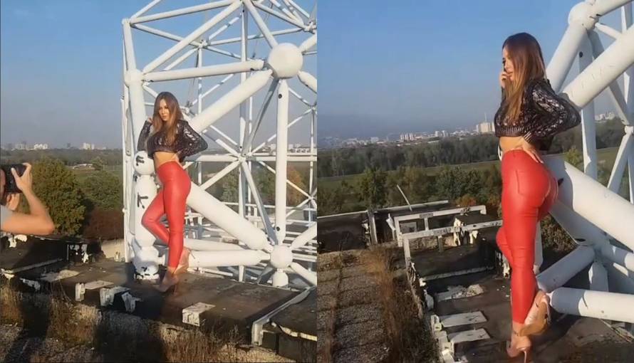 'Dovoljno?': Lidijina guza stala je na plakat od 100 kvadrata