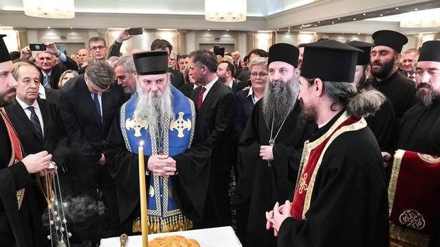 Zagreb: Srpsko narodno vijeÄe organiziralo je prijem u povodu proslave pravoslavnog BoÅ¾iÄa