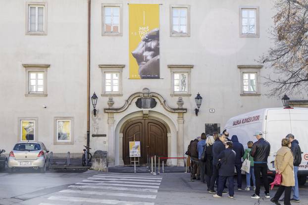 Zagreb: Zadnji dan Meštovićeve izložbe privukao velik broj ljubitelja njegovog opusa 