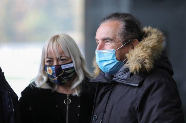 Zagreb: Posljednji ispraćaj Krunoslava Kiće Slabinca na krematoriju