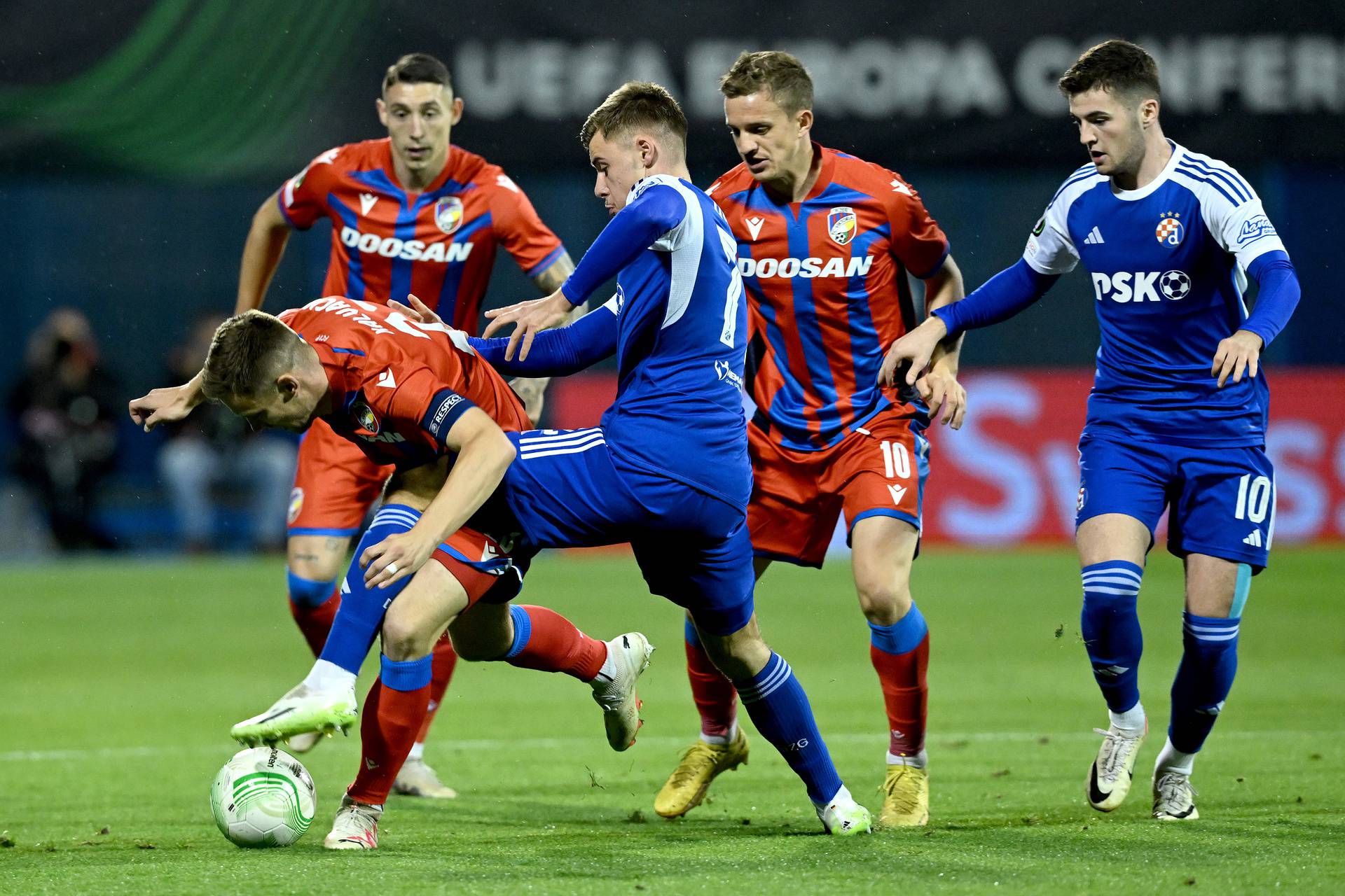 Zagreb: UEFA Europa Konferencijska liga, GNK Dinamo - FC Viktoria Plzen