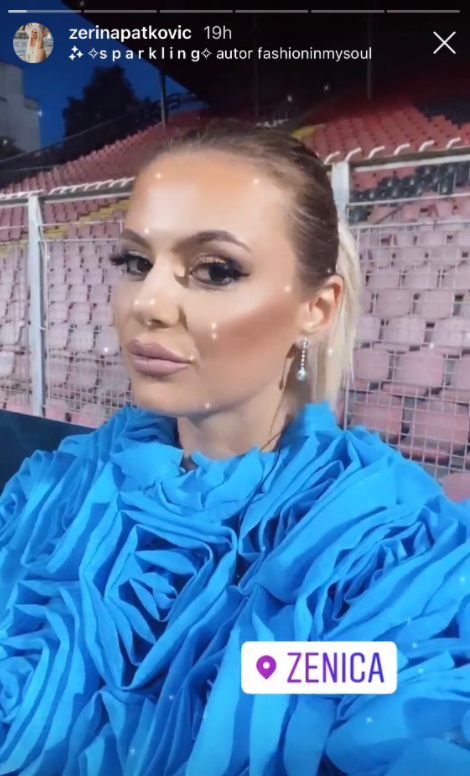 Javila se s utakmice u Zenici, a jakna ju zasjenila: 'Kao torta si'
