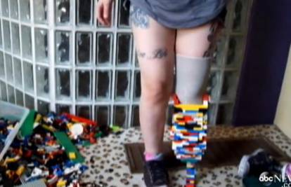 Složila protezu od Lego kocki: Nažalost, otpada joj dok hoda