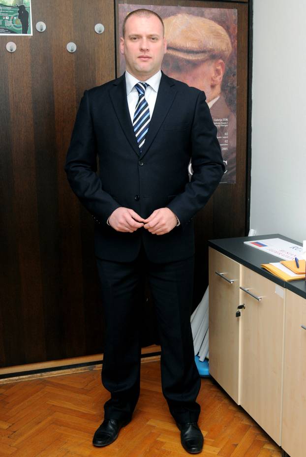 ARHIVA - 2014. Vinkovci: Mario Banoži?, pro?elnik ureda za kulturu i sport