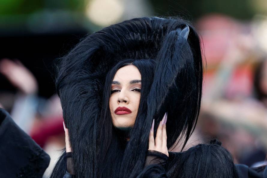 Eurovision Song Contest's 'Turquoise Carpet' event in Vienna