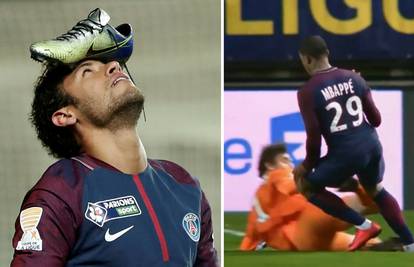 Neymar izmislio novu proslavu gola; golman je 'ubio' Mbappéa