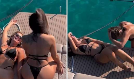 FOTO Party u tangicama! Mama Renata se prisjetila kako je lani sa &Zcaron;anamari u&zcaron;ivala u ljetu