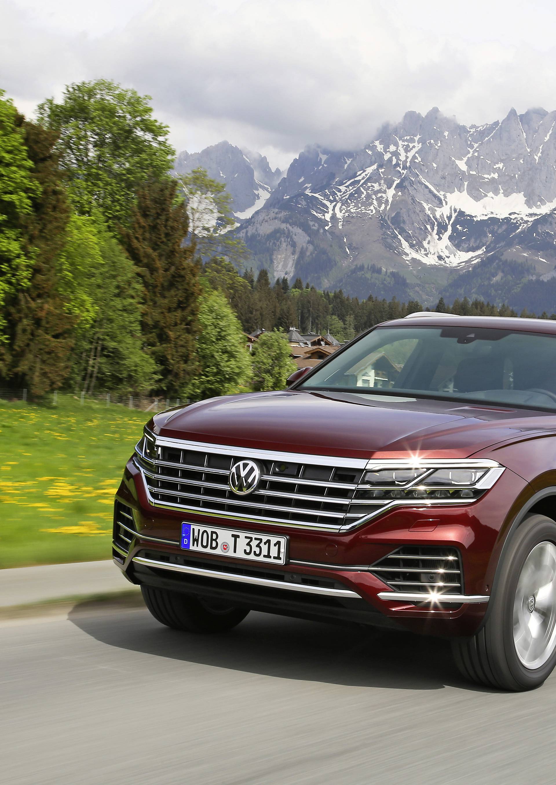 Touareg se po alpskim cestama vozi kao pravi sportski auto