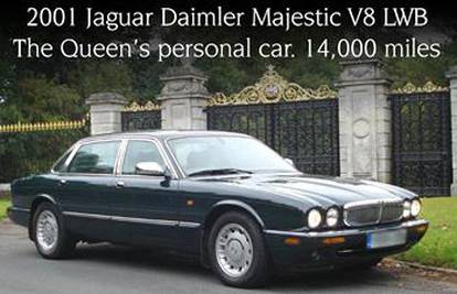 Auto izrađen isključivo za Kraljicu stavili na aukciju