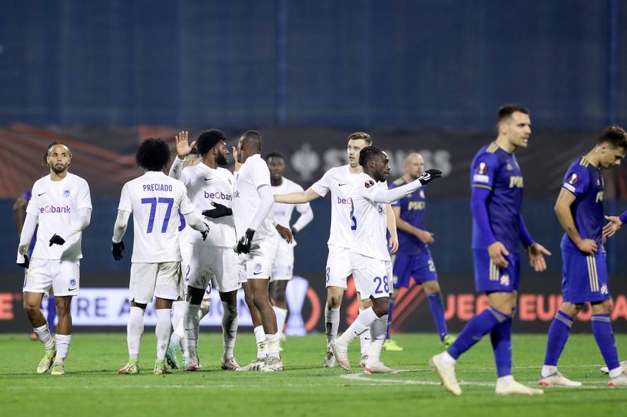 Zagreb: Dinamo protiv Genka u 5. kolu UEFA Europa lige odigrao 1:1