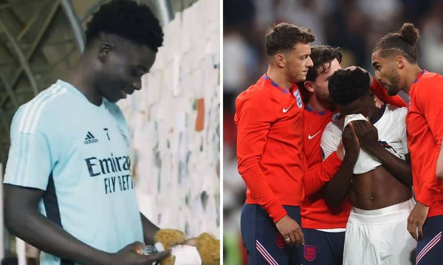 Navijači Arsenala s porukama podrške dočekali tragičara Eura