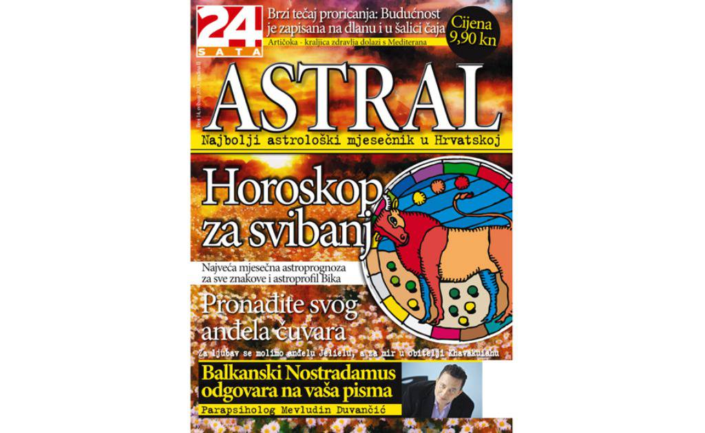 Ne propustite novi broj mjesečnika Astral na kioscima!