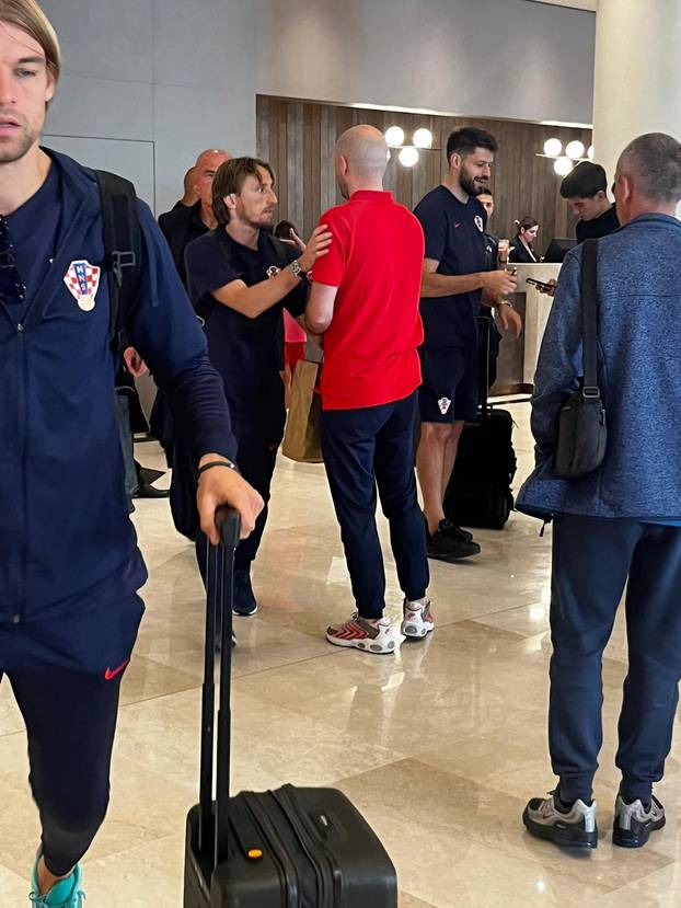 VIDEO Pogledajte susret Luke Modrića i policajca u Sheratonu