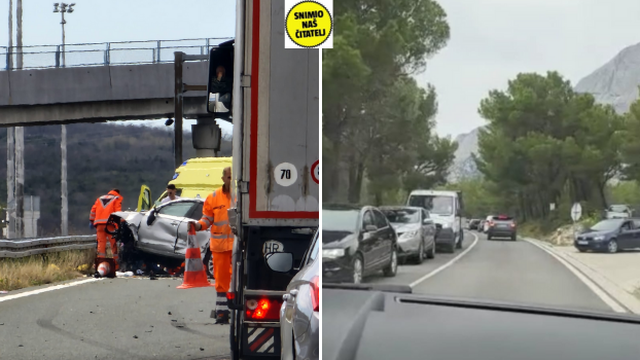 VIDEO Zbog  blagdana gužva i zastoji na cestama: Niz nesreća diljem zemlje, ima i ozlijeđenih