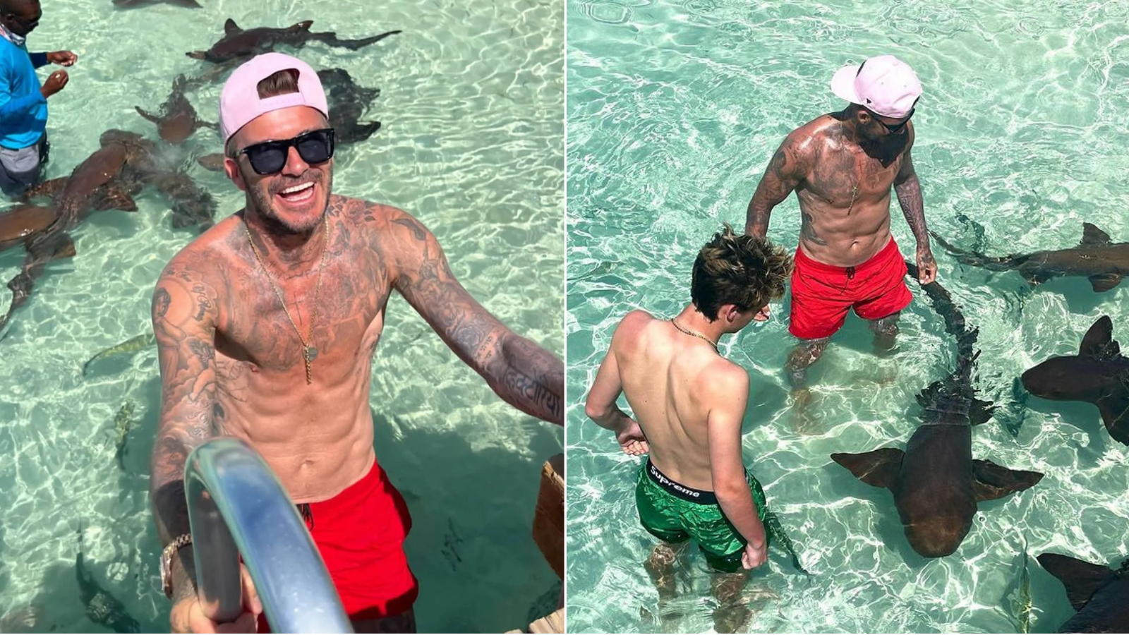 Beckham pokazao istrenirano tijelo: Isklesani, tetovirani torzo oduševio sve obožavateljice...