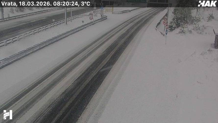 Dio Hrvatske pod snijegom: Evo kakvo nas vrijeme čeka sutra!