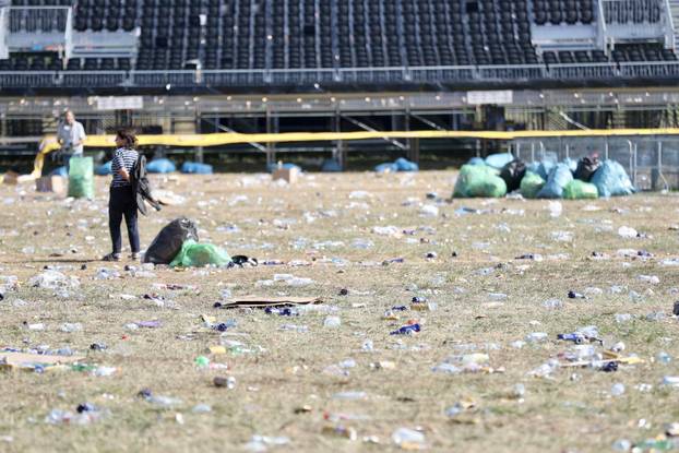 Jutro nakon koncerta Marka Perkovića Thompsona na sinjskom hipodromu