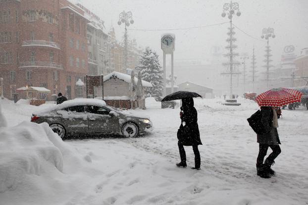 ARHIVA - Zagreb je 14. sije?nja 2013. bio zatrpan snijegom