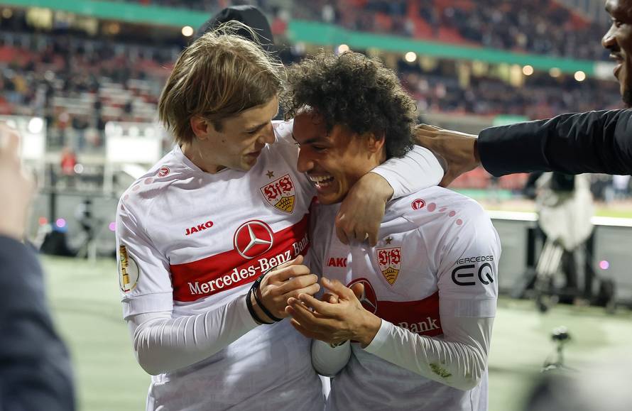 Soccer DFB Cup / 1.FC Nuremberg-VFB Stuttgart 0-1.