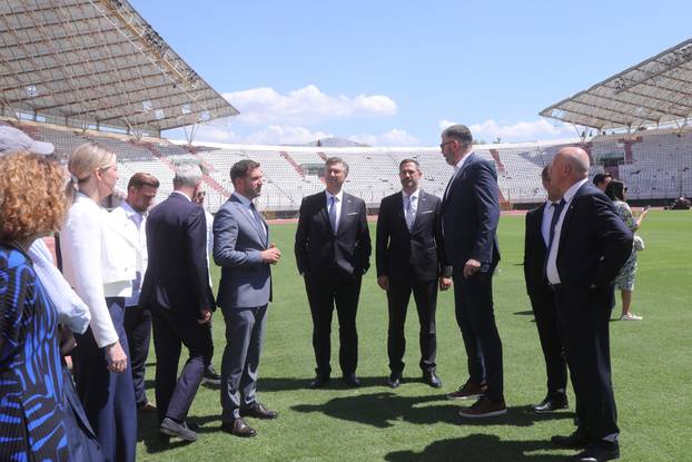 Split: Andrej Plenković obišao je Poljud