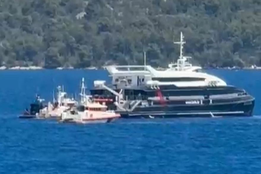 Sudar jedrilice i karamarana na Jadranu