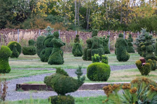 Bajkoviti vrt u srcu Međimurja: Prvi i jedini Topiary park u Hrvatskoj krije se u Sračincu