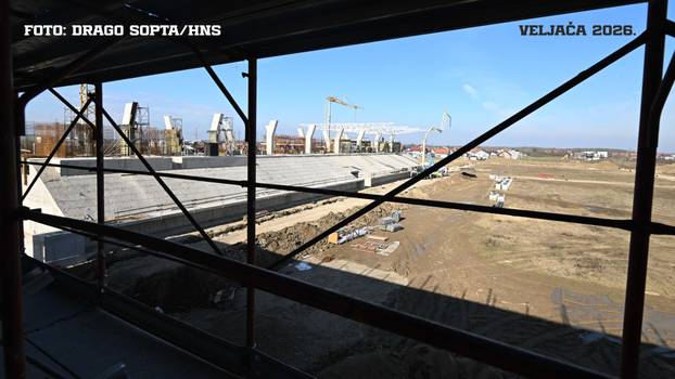 FOTO Pogledajte kako raste novi dom 'vatrenih' u Gorici!