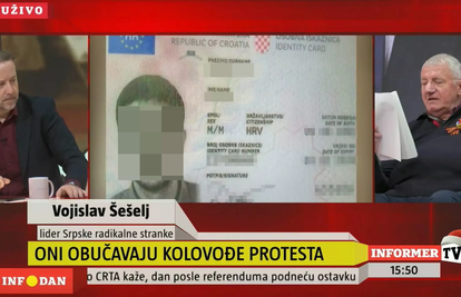 Vučićev režimski medij objavio slike Hrvata, zločinac Šešelj im čitao imena. Prozvali i novinara