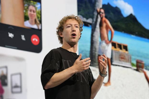 Meta CEO Zuckerberg makes a keynote speech at the Meta Connect annual event