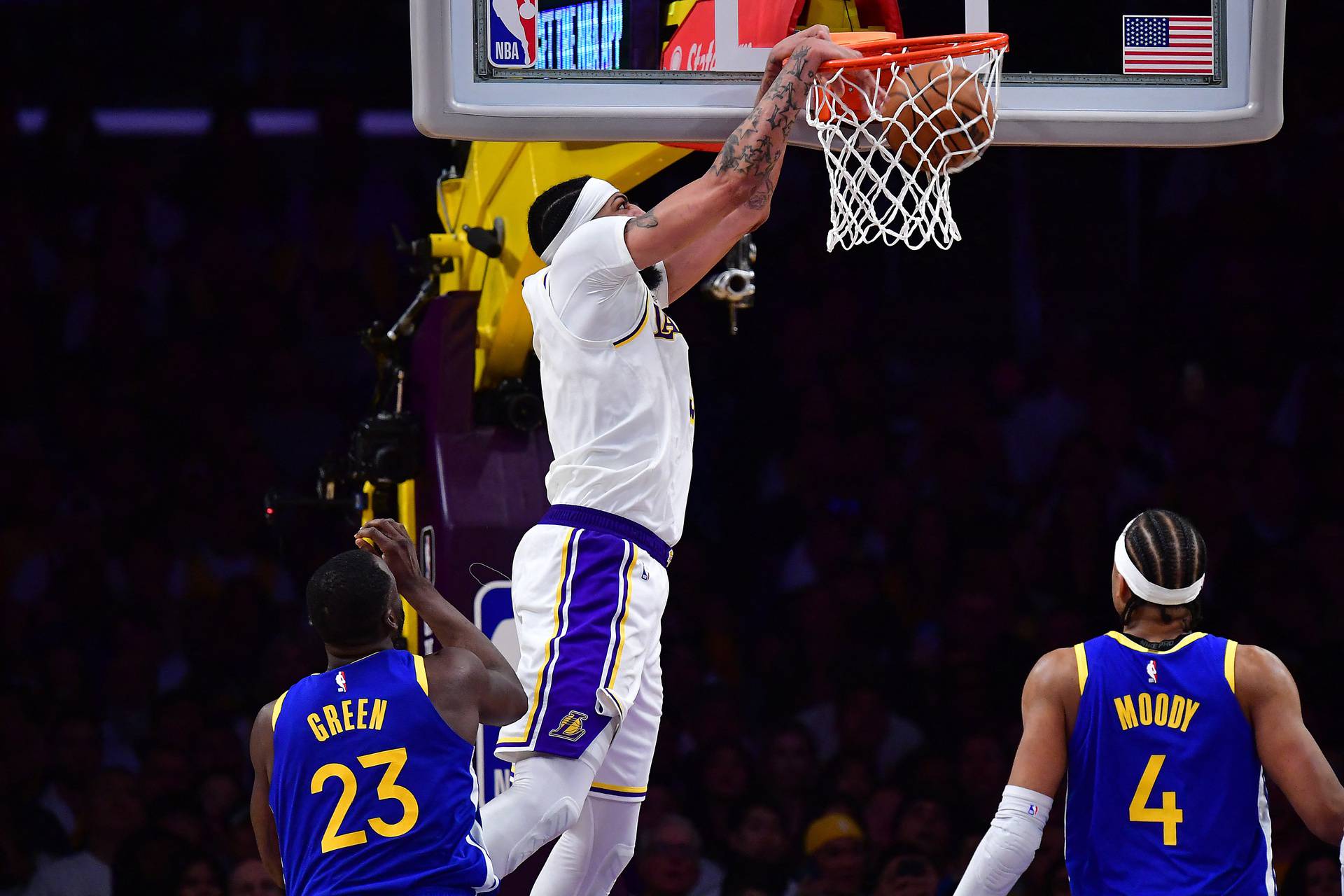 NBA: Playoffs-Golden State Warriors at Los Angeles Lakers