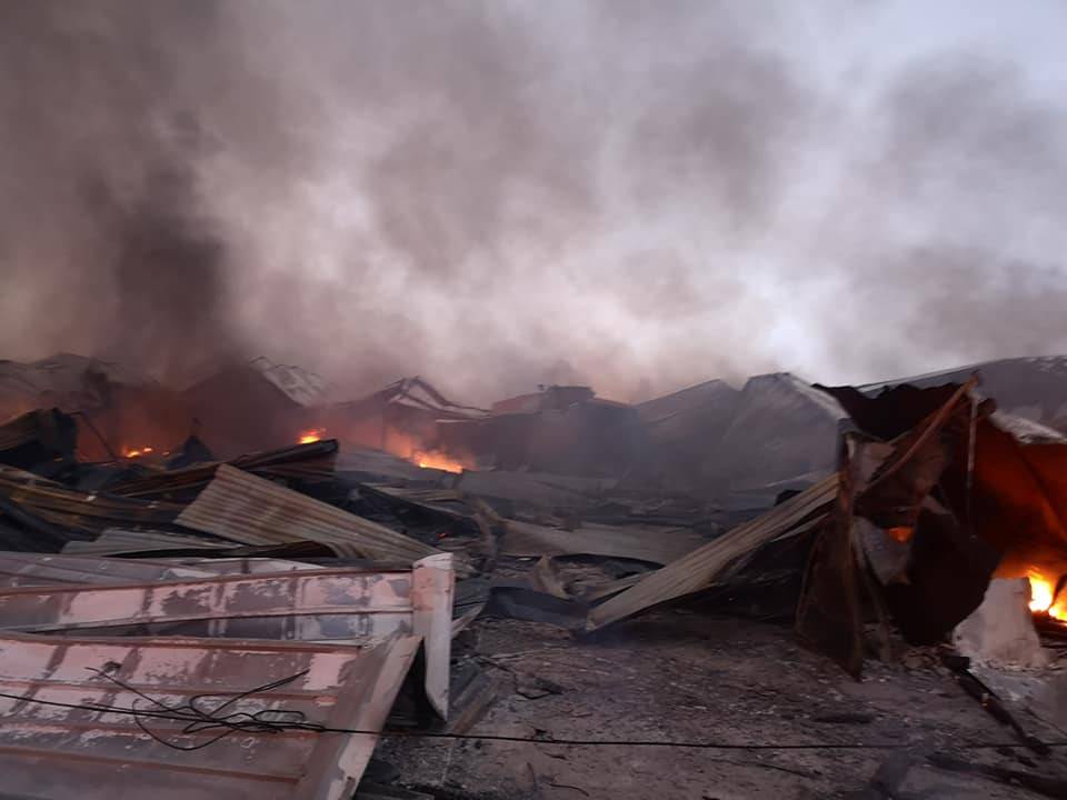 Milijuni eura štete: Veliki požar uništio cijelu tržnicu 'Arizona'