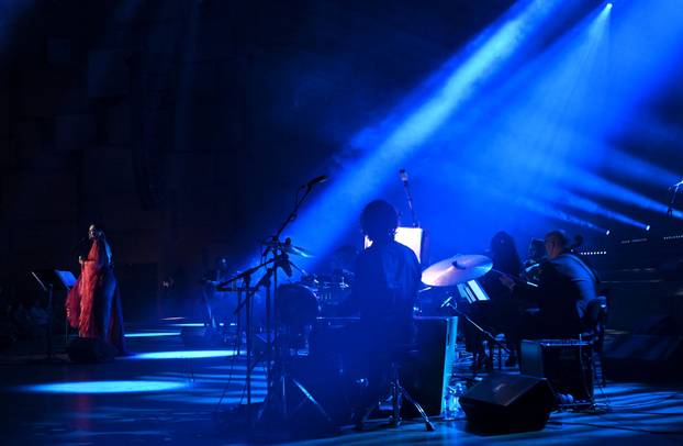 Zagreb: Nina Badrić održala koncert u Lisinskom