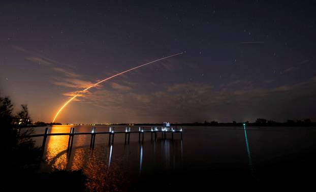 FILE PHOTO: Intuitive Machines' Nova-C lander launches from Cape Canaveral